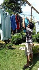 Tricks to fast dry your clothes ☺️