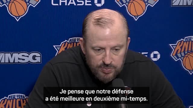 Knicks - Thibodeau n'est pas surpris par Brunson
