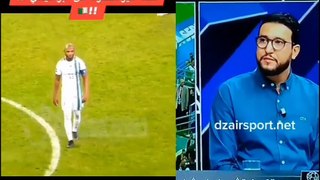 المنتخب الجزائري: شاهد غضب اللاعب براهيمي عند اسبداله بِزميله المهاجم سعيد بن رحمة