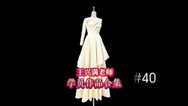 China Wang Xing Man Trainee Cutting Techniques#wangxingman#fashion design #costume designer# fashion designer #pattern design#wangxingman