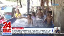 Ilang nagpepenitensiya, hinimatay; mga nais maginhawaan sa init, may kanya-kanyang paraan | 24 Oras Weekend