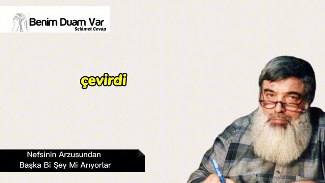 Nefsinin Arzusundan Başka Bi Şey Mi Arıyorlar- Timurtaş Uçar Hoca