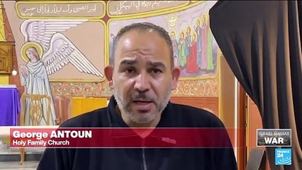 Christians in Gaza City attend mass on Good Friday amid ongoing bombardments