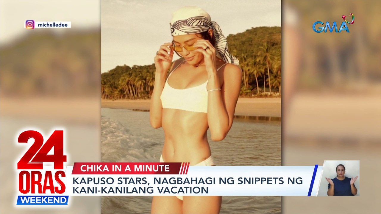 Chika in a Minute: Kapuso vacay | Lisa and Cha Eunwoo's birthday | "I quit" message ni Lizzo | 24 Oras Weekend