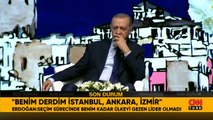 Cumhurbaşkanı Erdoğan, İstanbul'da gençlerle buluştu... Ahmet Kaya'yı dinlerken duygulandı