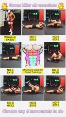 Seven Killer Abs Workout __ full training animation 3D __ _shorts _workout(720P_HD)