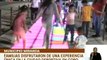 Familias disfrutan de actividades recreativas en la Ciudad Deportiva Universitaria del estado Falcón
