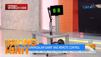 Robot na bartender at robot na TikToker?! | Unang Hirit