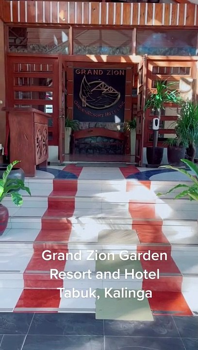 Grand zion resort hotel garden in Tabuk city, kalinga