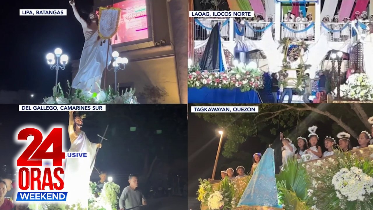 Salubong ngayong Linggo ng pagkabuhay, idinaos sa iba't ibang simbahan | 24 Oras Weekend