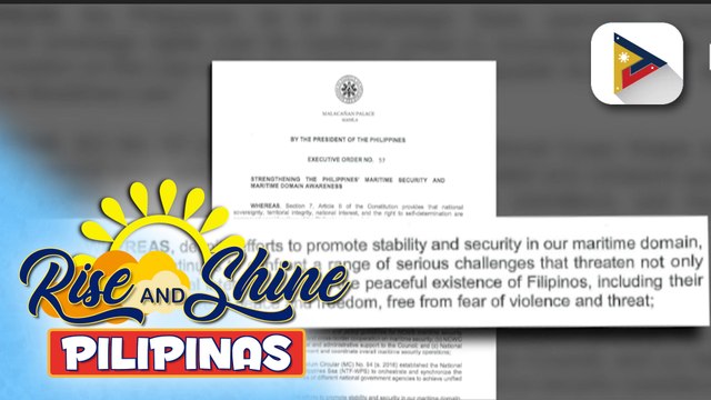 EO 57 na magpapalakas sa maritime security at maritime domain awareness, aprubado na ni PBBM