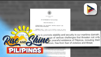EO 57 na magpapalakas sa maritime security at maritime domain awareness, aprubado na ni PBBM