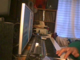 Young Pulse making the beat "OUTSIDERS"