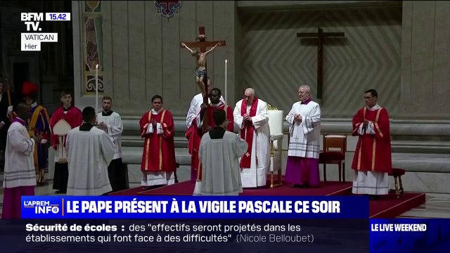 Le Pape François participera bien à la veillée pascale ce samedi soir