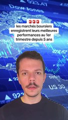  les marchés boursiers enregistrent leurs meilleures performances au 1er trimestre depuis 5 ans