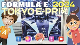 2024 TOKYO E-PRIX Formula E nelle strade di Tokyo / Street circuita round Tokyo
