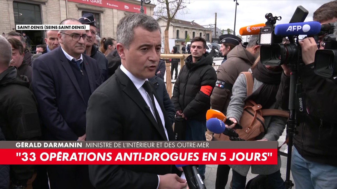 Gérald Darmanin : «Sur le plan national, depuis une petite dizaine de jours, nous sommes à 1.738 interpellations»