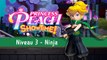 Ninja Niveau 3 Princess Peach Showtime : Ruban, fragments d'étincelle... Tout trouver dans 