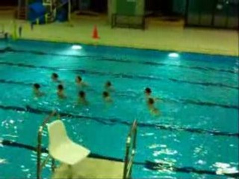 Gala nage synchronisée Equipe