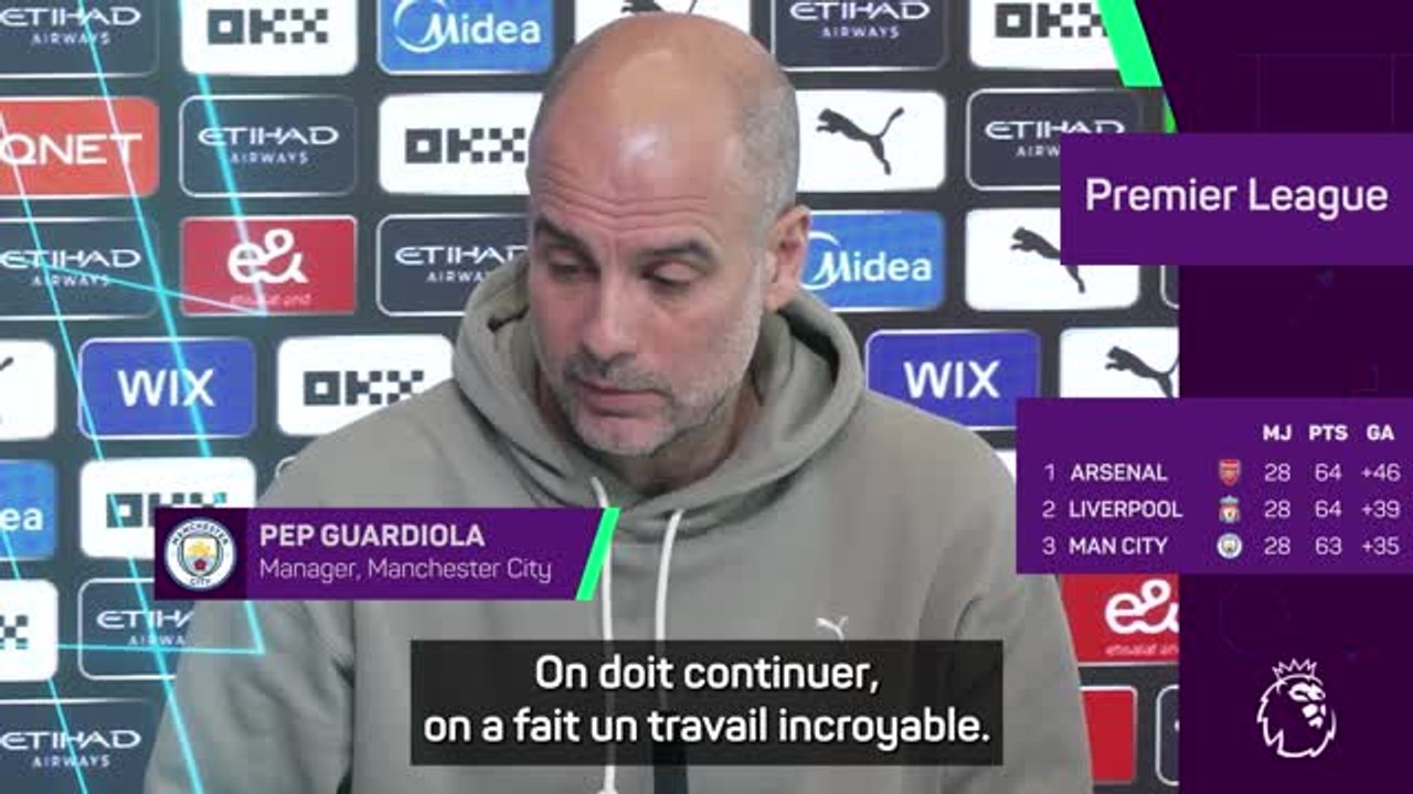 30e j. - City vs. Arsenal, duel de géants