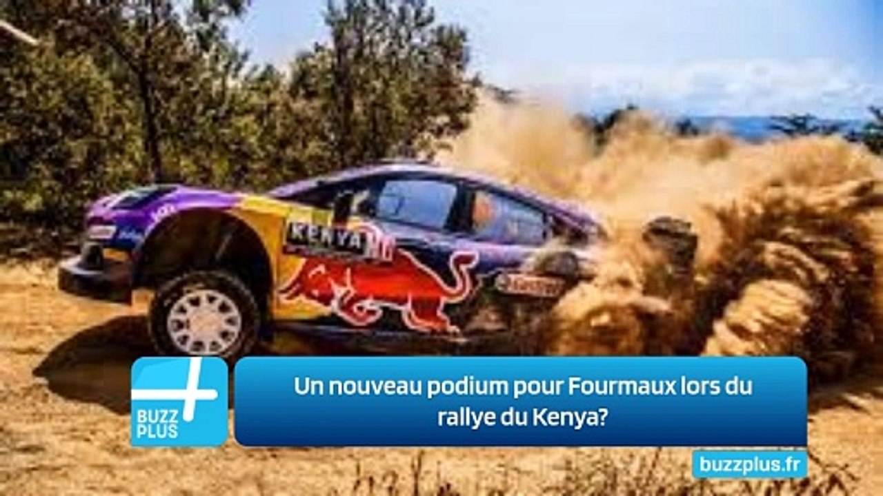 Un nouveau podium pour Fourmaux lors du rallye du Kenya?