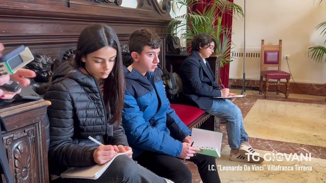 TG Giovani, conducono gli studenti dell'istituto comprensivo Leonardo Da Vinci di Villafranca Tirrena