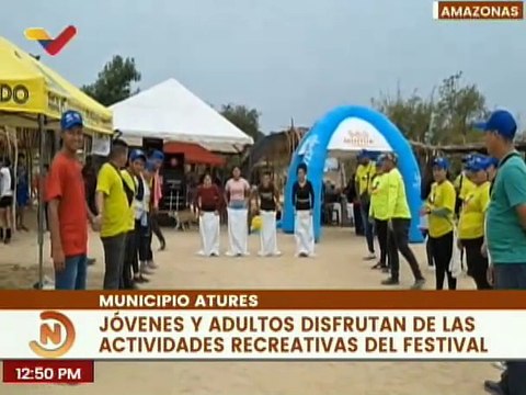 Amazonenses disfrutan de las actividades recreativas y deportivas del Festival Semana Santa 2024