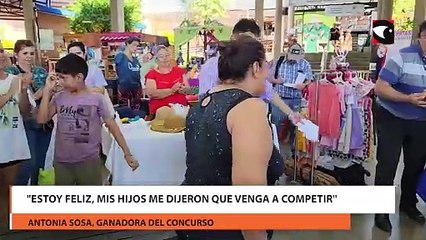 "Estoy feliz, mis hijos me dijeron que venga a competir"
