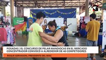 Posadas | El concurso de pelar mandiocas en el Mercado Concentrador convocó a alrededor de 40 competidores