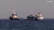 شاهد: 3 سفن تغادر ميناء قبرص لإيصال 400 طن من المساعدات الغذائية إلى غزة