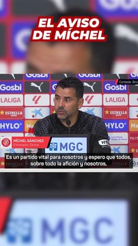Míchel: Somos capaces de ganar estos nueve partidos