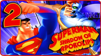 Superman: Shadow of Apokolips Walkthrough Part 2 (Gamecube, PS2)