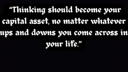 “Innovation distinguishes between a leader and a follower.”