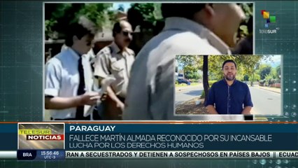 En Paraguay fallece Martín Almada y María Stella Cáceres