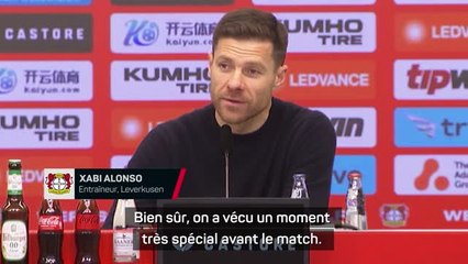 Leverkusen - Un nouveau miracle pour Alonso : "C'est un moment très spécial"