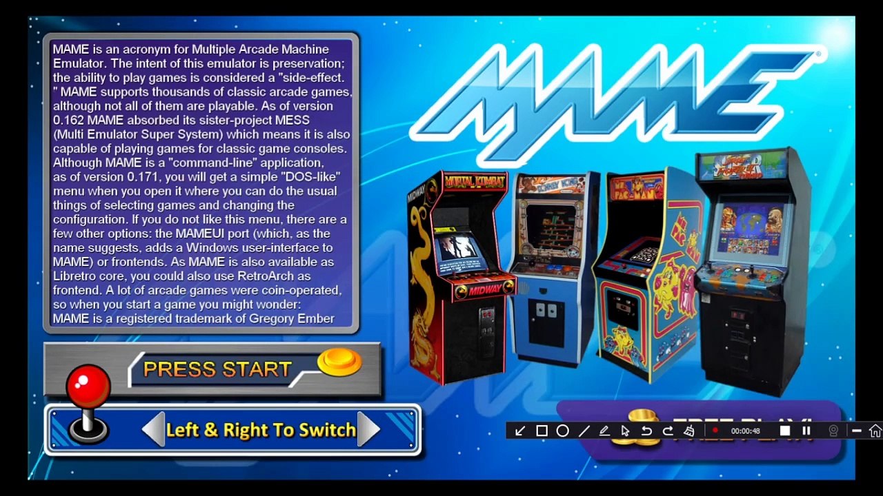 MAXIMUS ARCADE  CON RETROARCH