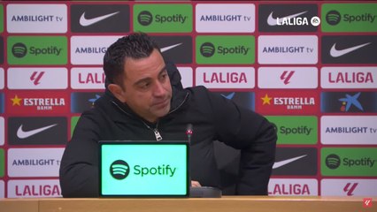 Xavi aviva LaLiga: su reflexión con el Madrid involucrado