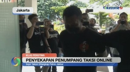 Driver Taksi Online yang Todong Penumpang Wanita Ditangkap