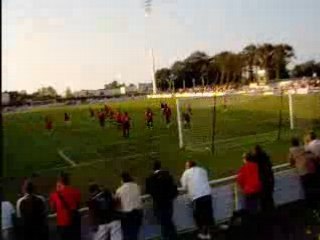 1) 1-0 FCD-IVRY , (20) faute sr joly, tete de théry