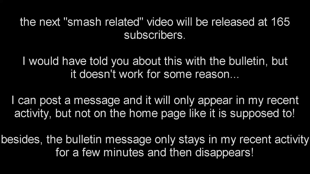 channel update