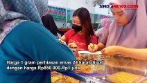 Emak-Emak di Pandeglang Ramai-Ramai Borong Emas Jelang Hari Raya Idul Fitri