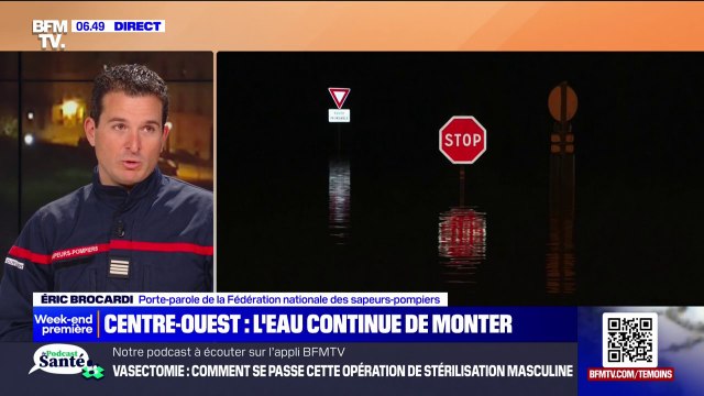 C'est un arrêt total de toute activité : Éric Brocardi, porte-parole de la Fédération nationale des sapeurs-pompiers, explique ce qu'implique une vigilance rouge