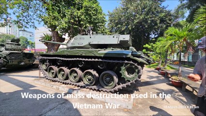 Weapons of Mass Destruction, War Remnants Museum, Ho Chi Minh City, Vietnam