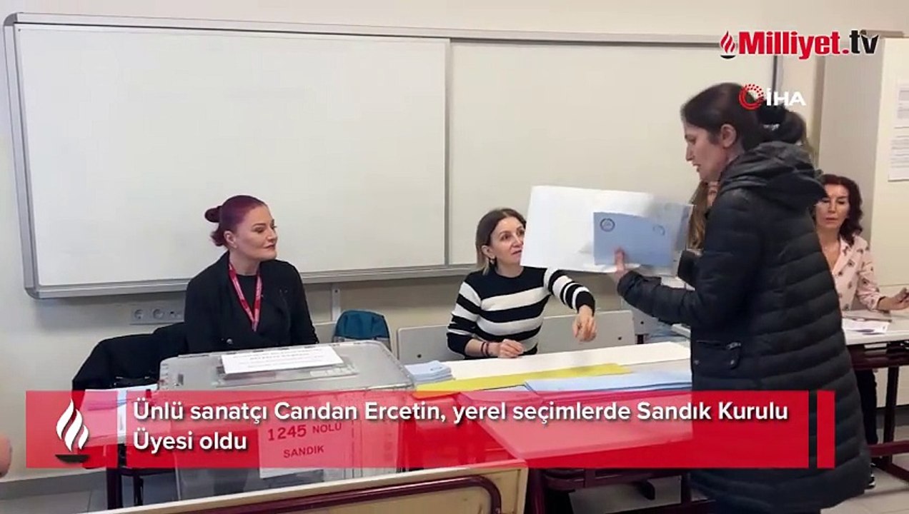 Ünlü sanatçı Candan Ercetin Sandık Kurulu Üyesi oldu