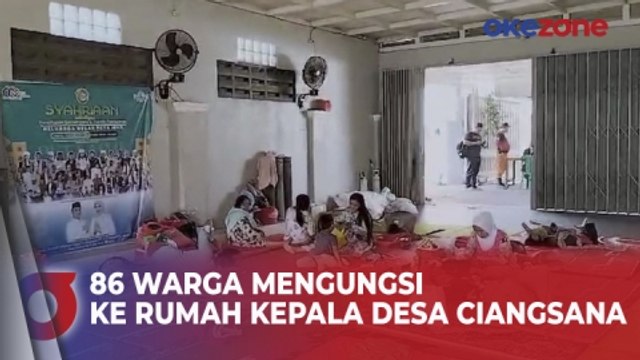 86 Warga Terdampak Kebakaran Gudang Amunisi Mengungsi ke Rumah Kepala Desa Ciangsana