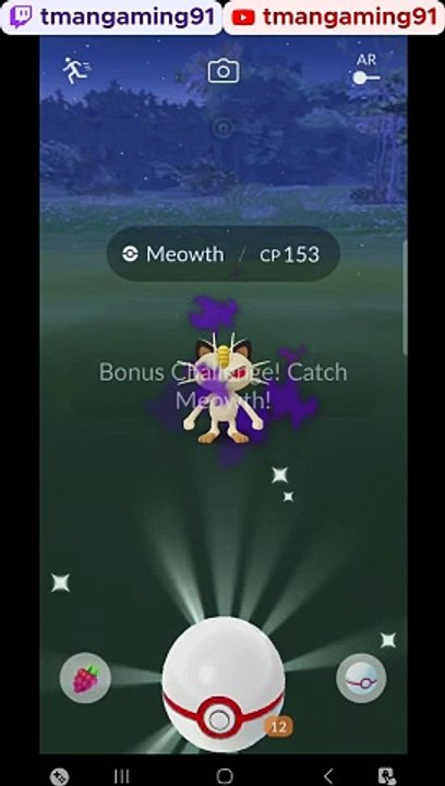 Pokémon GO-Shadow Meowth