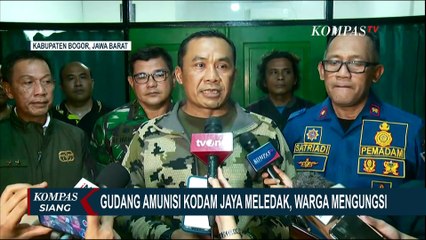 Kondisi Terkini Pasca Ledakan Gudang Amunisi Kodam Jaya di Bogor