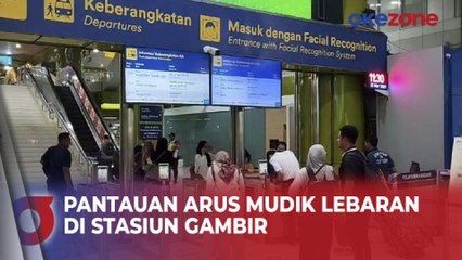 Intip Stasiun Gambir yang Masih Sepi Pemudik  H-10 Lebaran