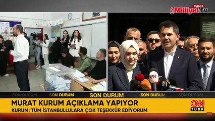 Murat Kurum: İstanbullulara çok teşekkür ederim