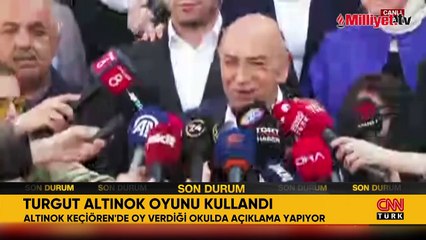 Turgut Altınok: Seçmenin iradesine sahip çıkacağız ve saygı duyacağız